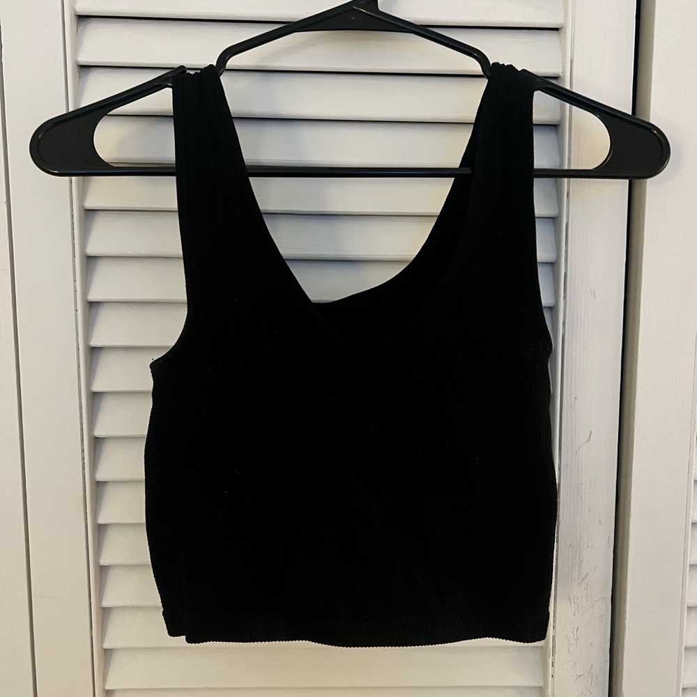 Black Basic Tank Top